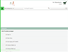 Tablet Screenshot of lr-online-shop.com